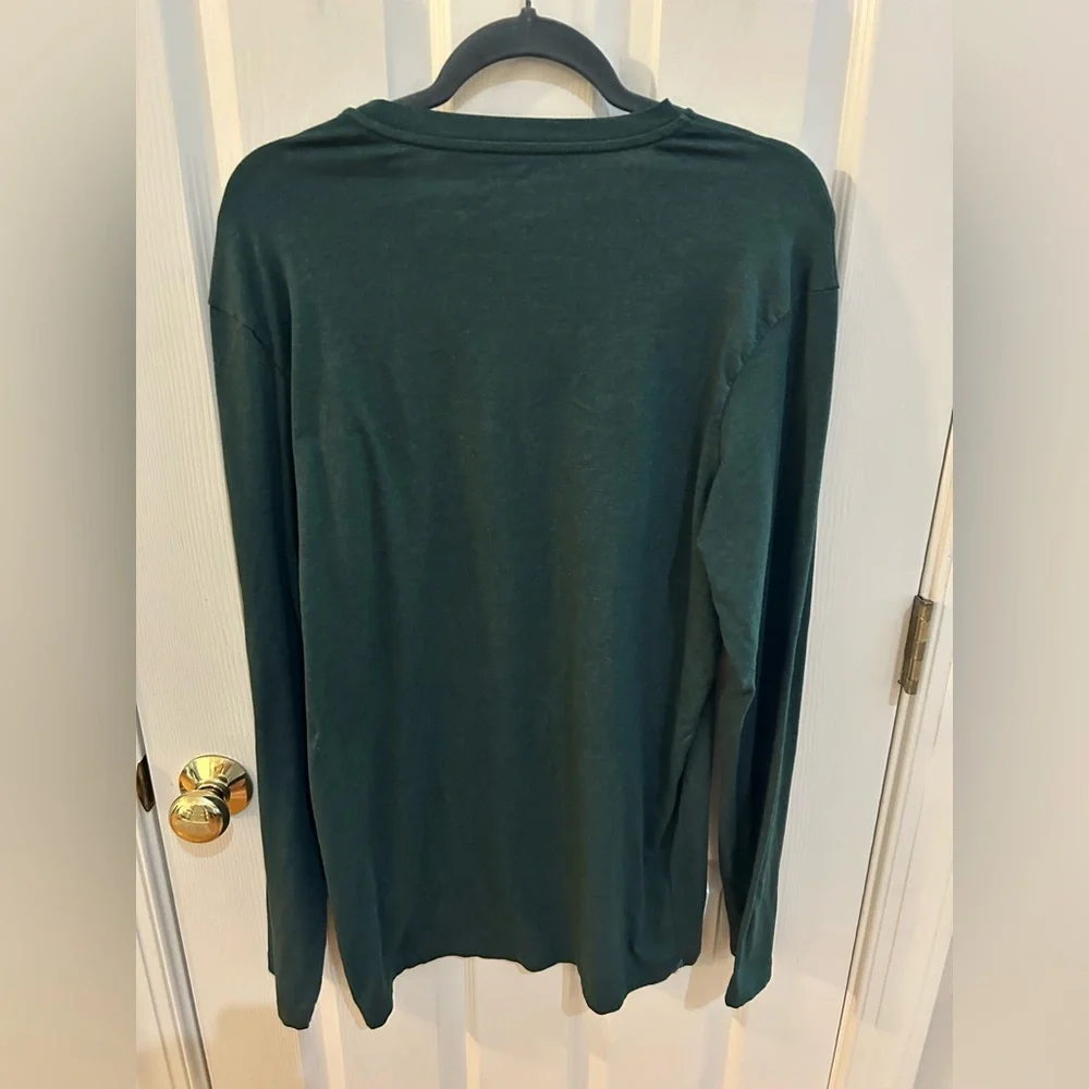 Columbia Men's Green Long Sleeve Tee